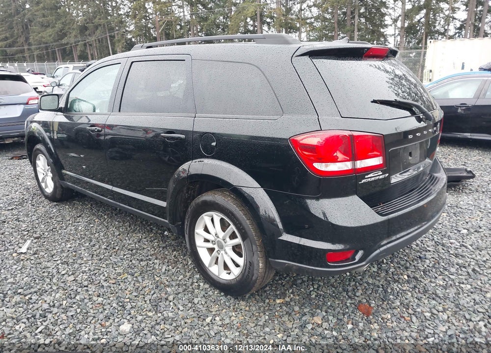 2016 DODGE JOURNEY SXT VIN: 3C4PDCBG0GT202896