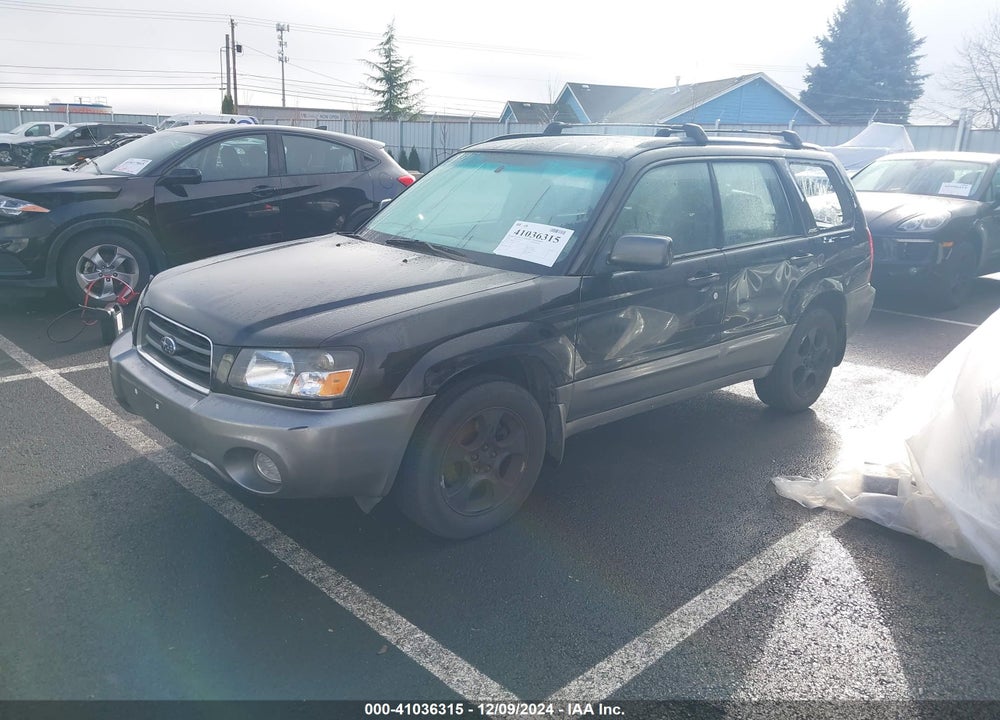 2003 SUBARU FORESTER XS VIN: JF1SG65673H723635