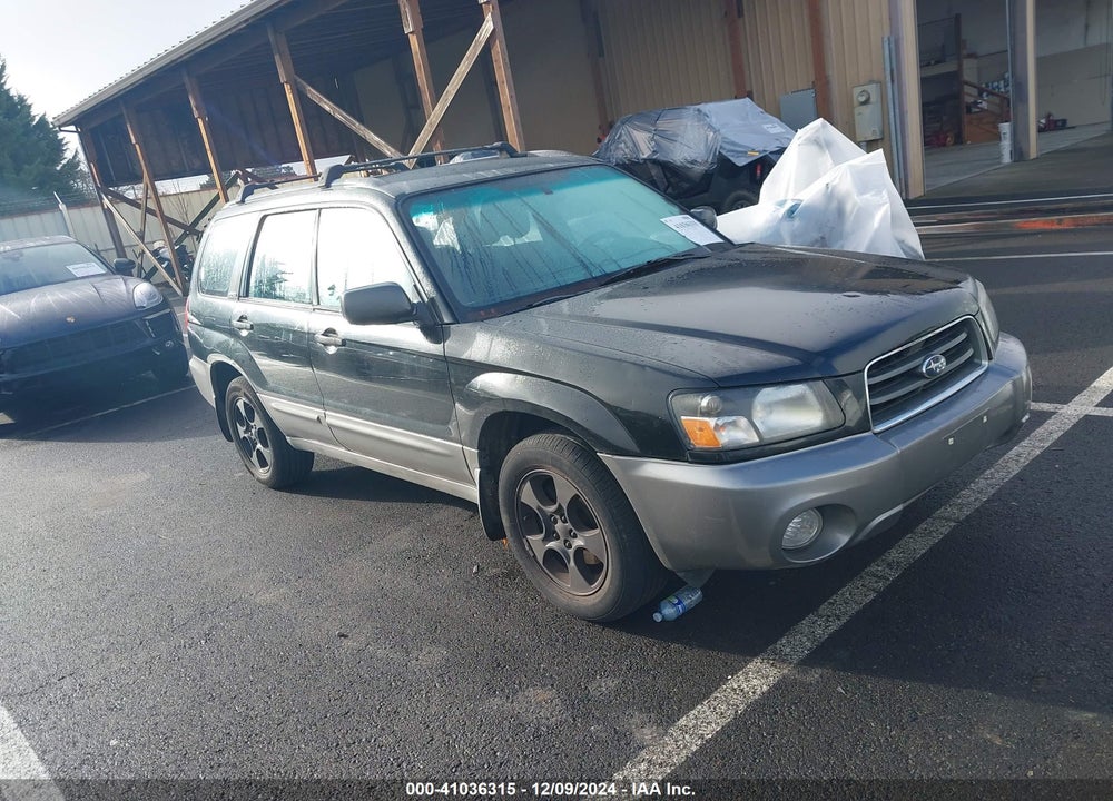 2003 SUBARU FORESTER XS VIN: JF1SG65673H723635