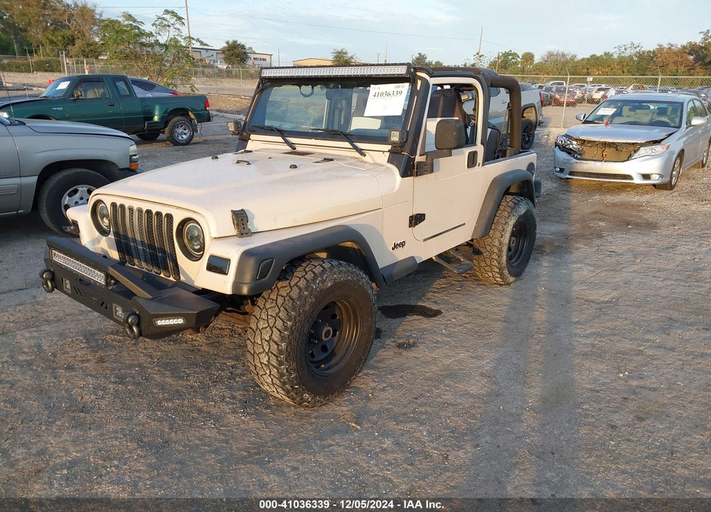 2005 JEEP WRANGLER SE VIN: 1J4FA29165P312900