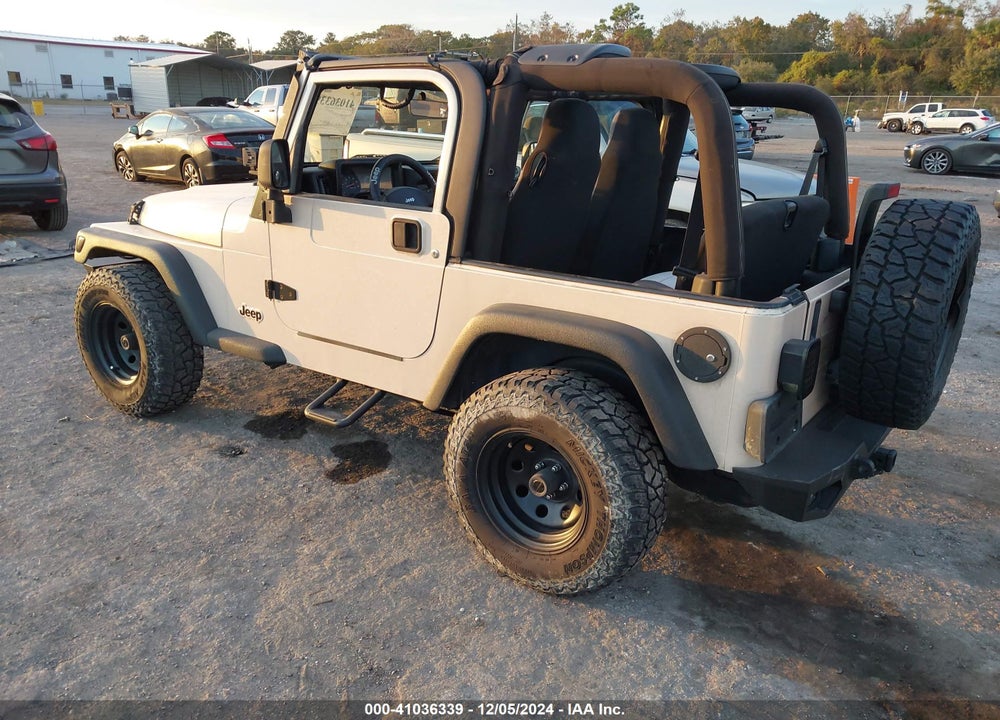 2005 JEEP WRANGLER SE VIN: 1J4FA29165P312900