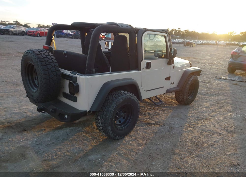 2005 JEEP WRANGLER SE VIN: 1J4FA29165P312900