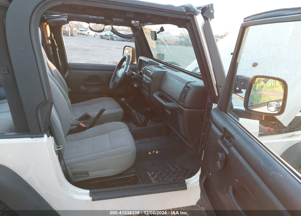 2005 JEEP WRANGLER SE VIN: 1J4FA29165P312900