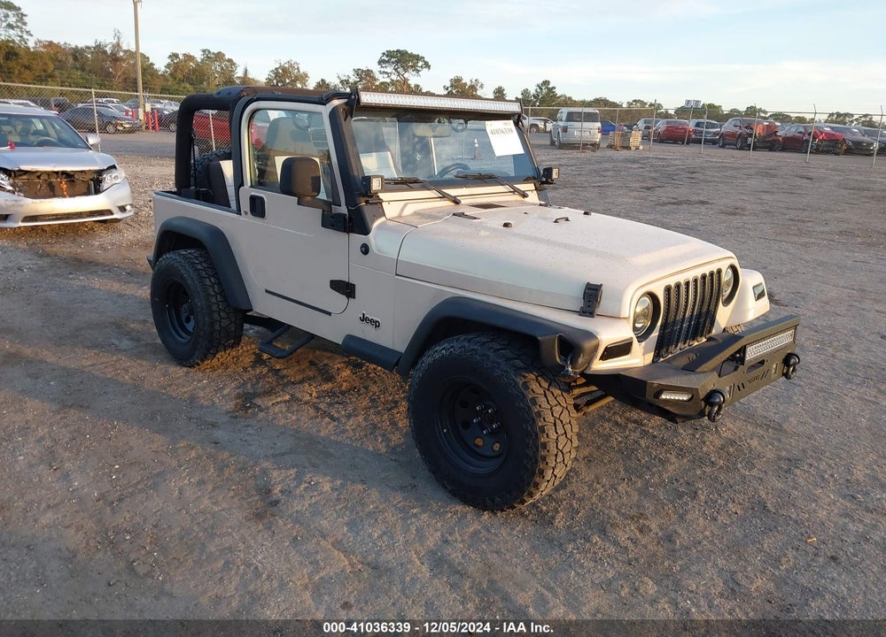 2005 JEEP WRANGLER SE VIN: 1J4FA29165P312900