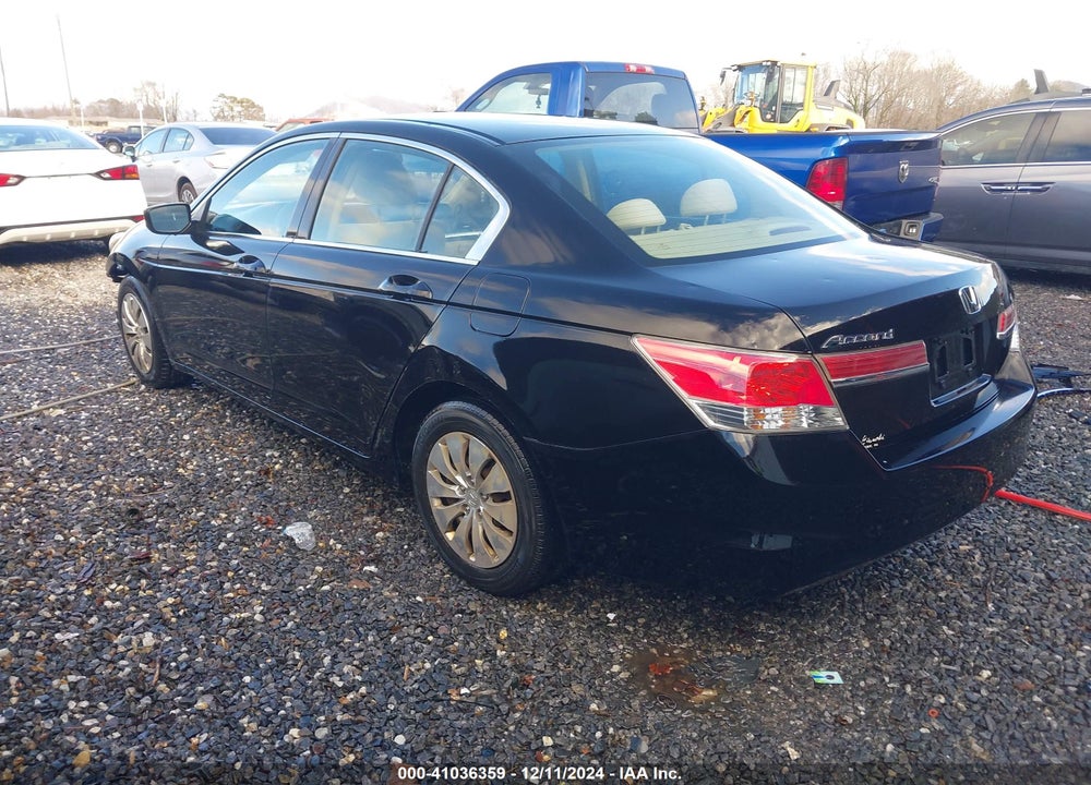 2012 HONDA ACCORD 2.4 LX VIN: 1HGCP2F34CA049949