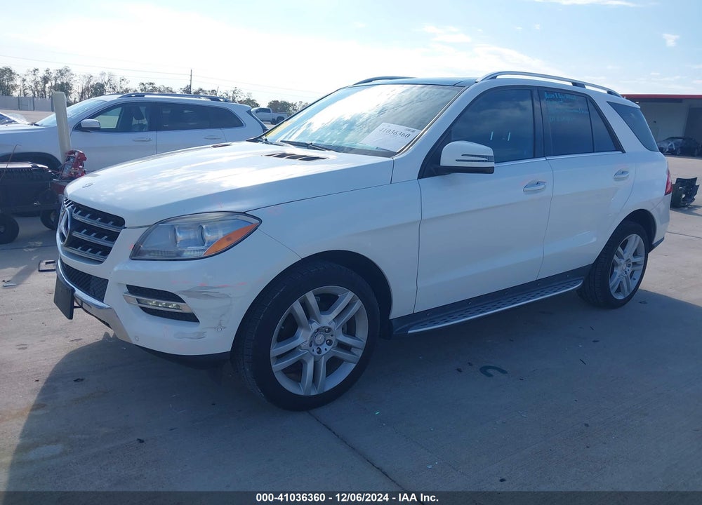 2015 MERCEDES-BENZ ML 350 VIN: 4JGDA5JB1FA513316