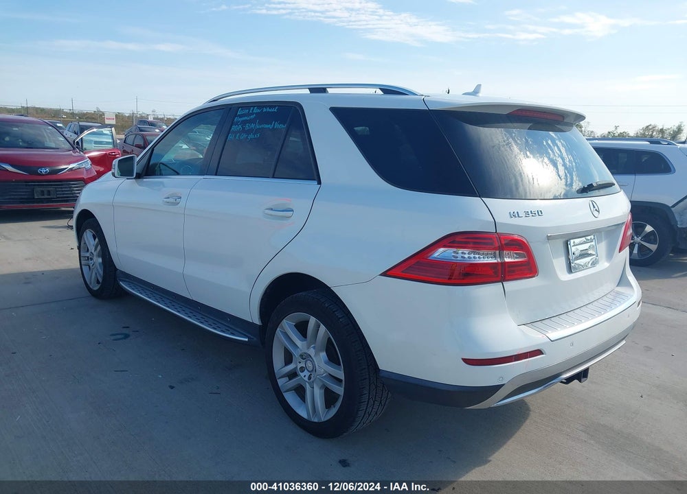 2015 MERCEDES-BENZ ML 350 VIN: 4JGDA5JB1FA513316