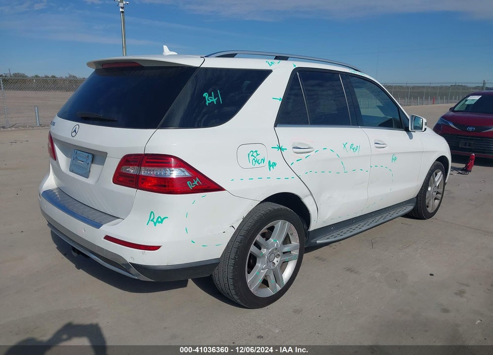 2015 MERCEDES-BENZ ML 350 VIN: 4JGDA5JB1FA513316