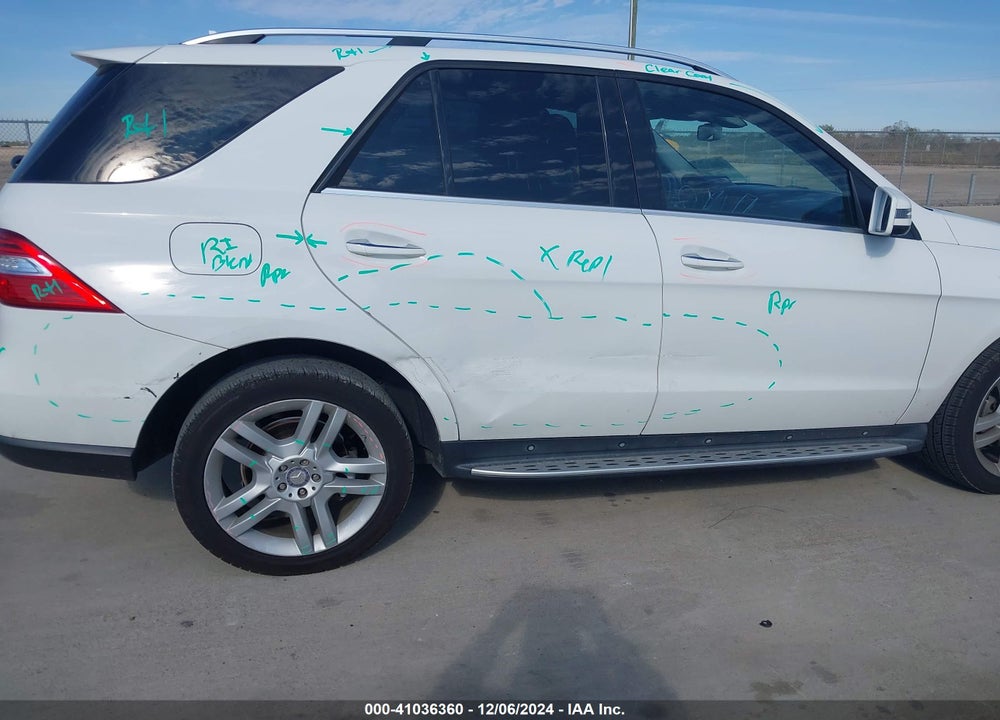 2015 MERCEDES-BENZ ML 350 VIN: 4JGDA5JB1FA513316