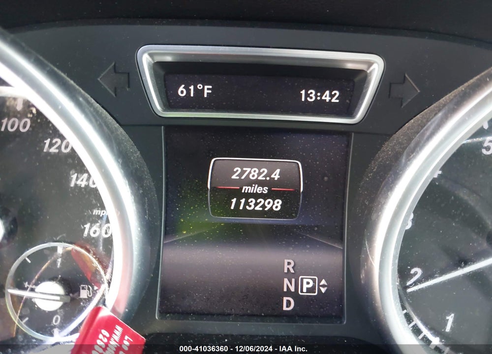 2015 MERCEDES-BENZ ML 350 VIN: 4JGDA5JB1FA513316