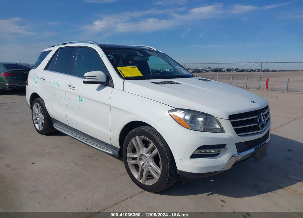 2015 MERCEDES-BENZ ML 350 VIN: 4JGDA5JB1FA513316