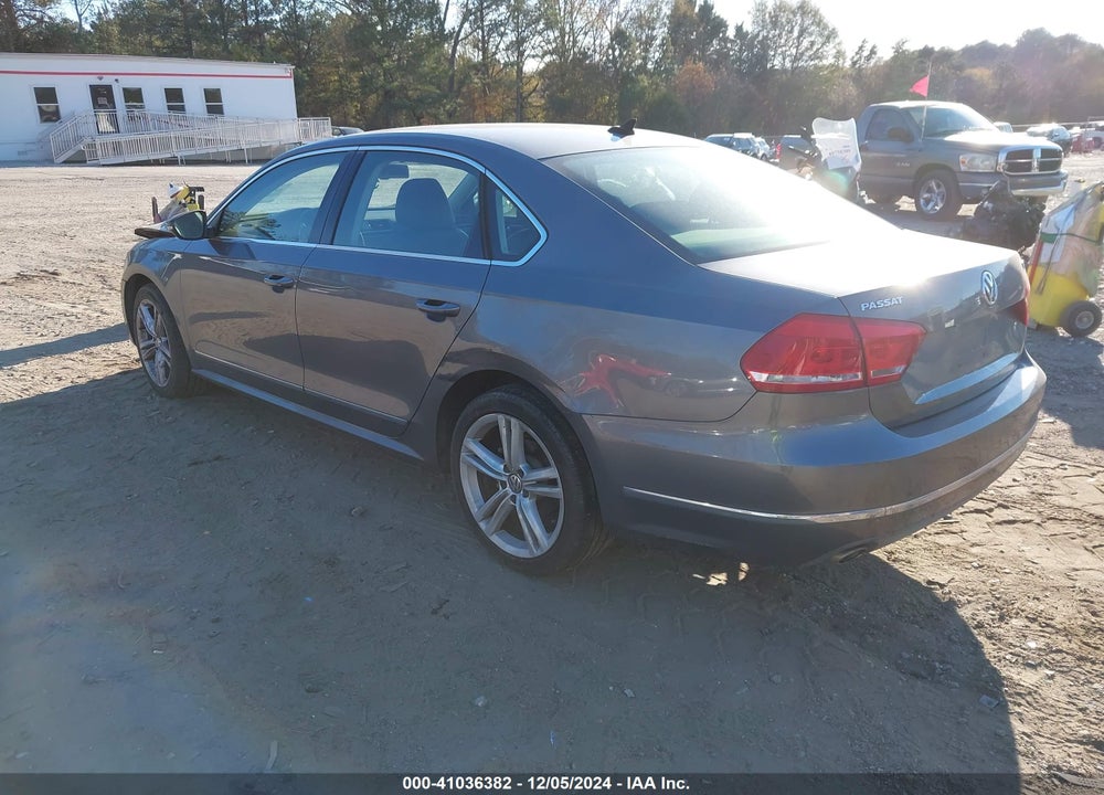 2012 VOLKSWAGEN PASSAT 2.0L TDI SEL PREMIUM VIN: 1VWCN7A39CC043073