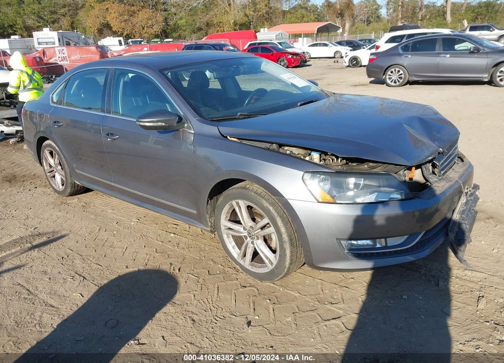 2012 VOLKSWAGEN PASSAT 2.0L TDI SEL PREMIUM VIN: 1VWCN7A39CC043073