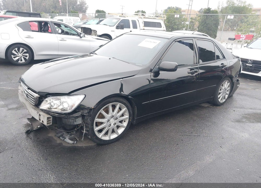 2001 LEXUS IS 300 VIN: JTHBD182710005544