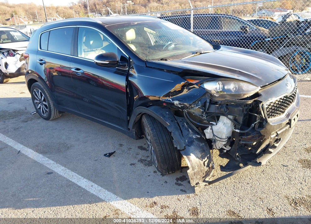 2018 KIA SPORTAGE EX VIN: KNDPN3AC8J7324302