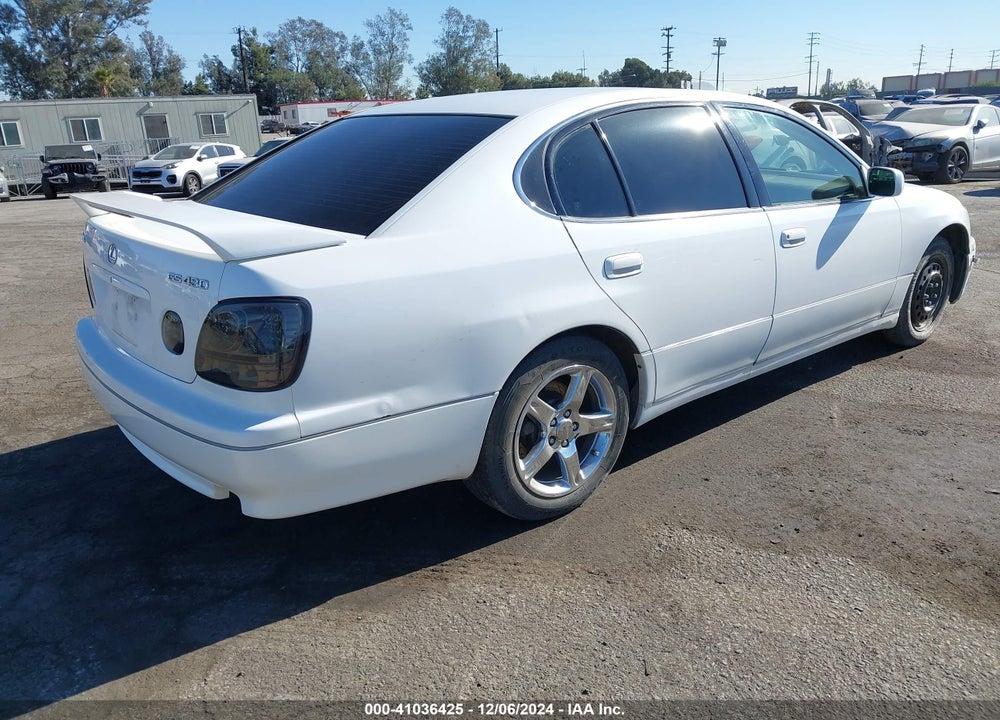 2000 LEXUS GS 400 VIN: JT8BH68X0Y0025819