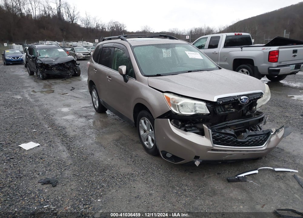 2014 SUBARU FORESTER 2.5I LIMITED VIN: JF2SJAHC0EH485518