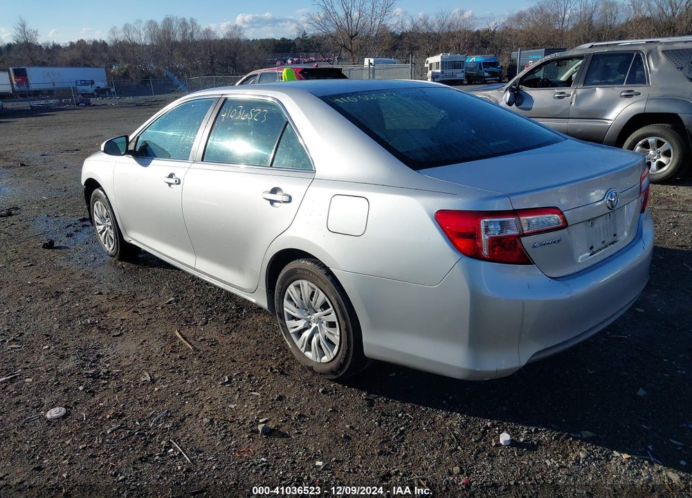 2013 TOYOTA CAMRY LE VIN: 4T1BF1FK9DU649909