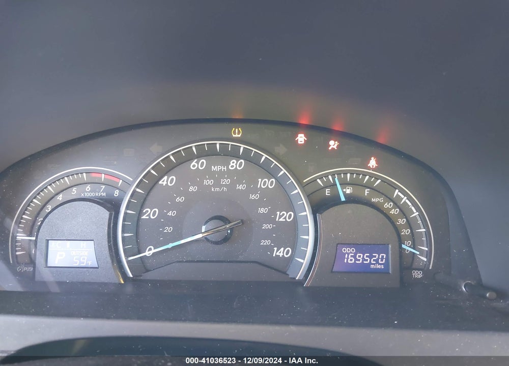 2013 TOYOTA CAMRY LE VIN: 4T1BF1FK9DU649909