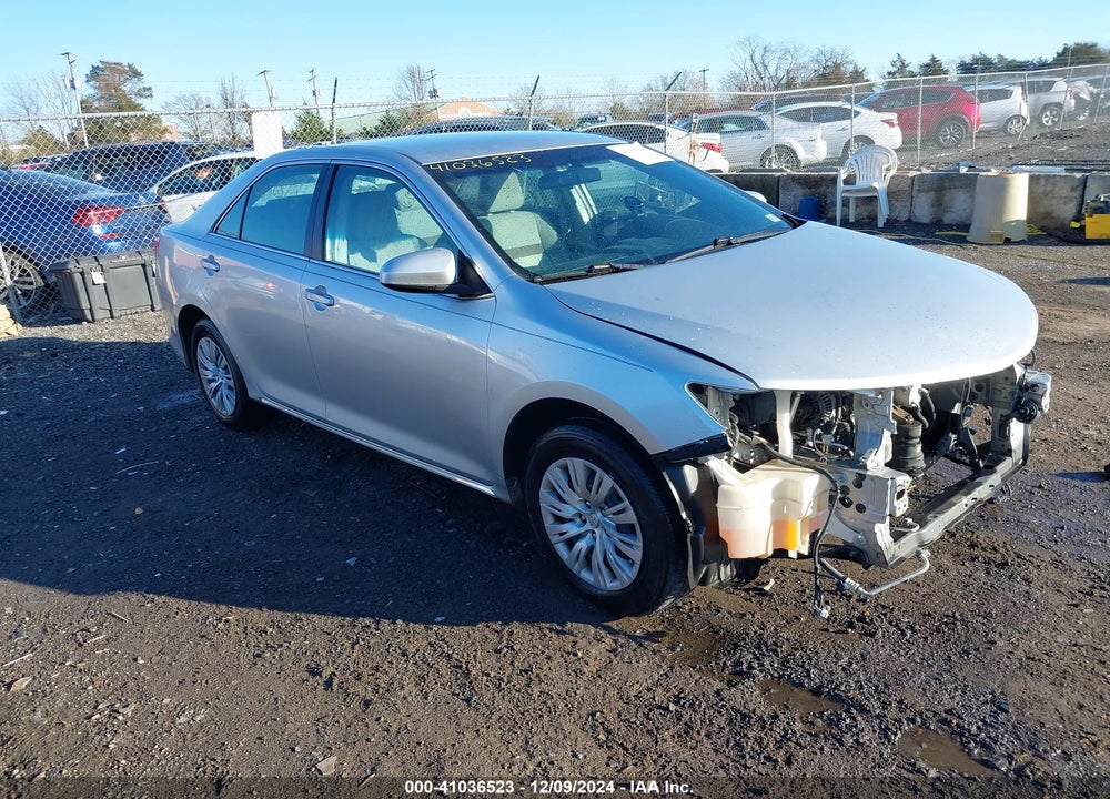 2013 TOYOTA CAMRY LE VIN: 4T1BF1FK9DU649909