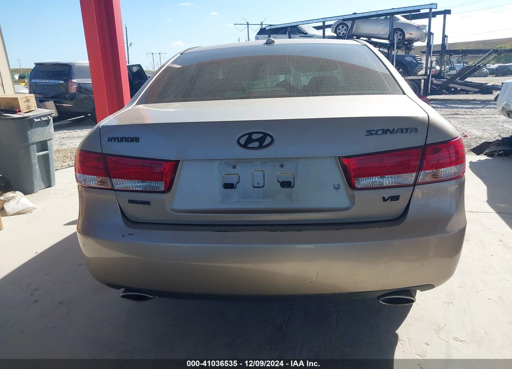 2007 HYUNDAI SONATA LIMITED/SE V6 VIN: 5NPEU46F47H246642