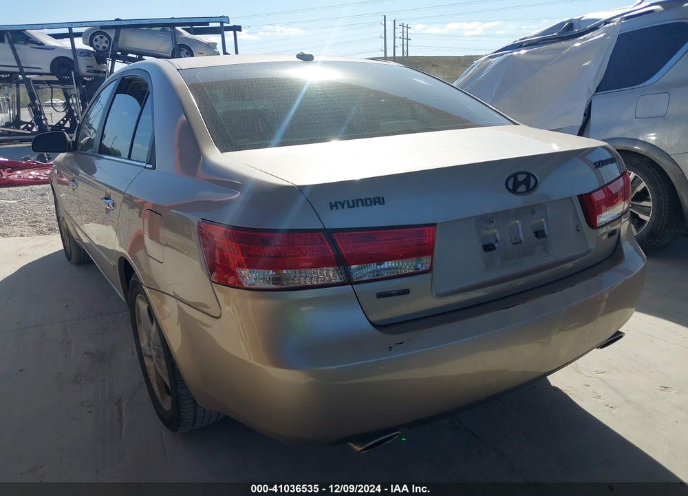 2007 HYUNDAI SONATA LIMITED/SE V6 VIN: 5NPEU46F47H246642