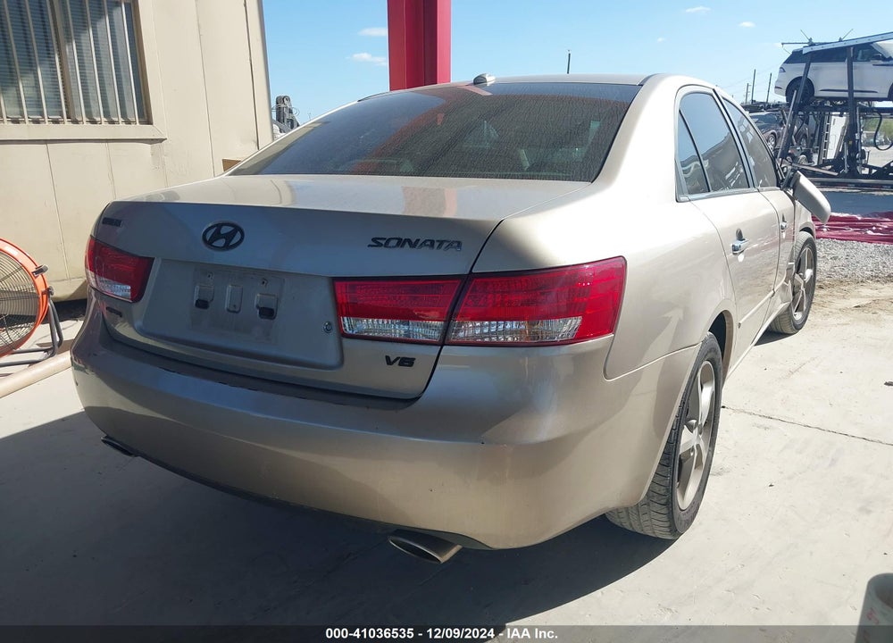 2007 HYUNDAI SONATA LIMITED/SE V6 VIN: 5NPEU46F47H246642