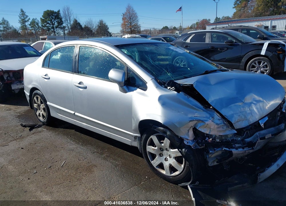 2011 HONDA CIVIC LX VIN: 19XFA1F50BE030206