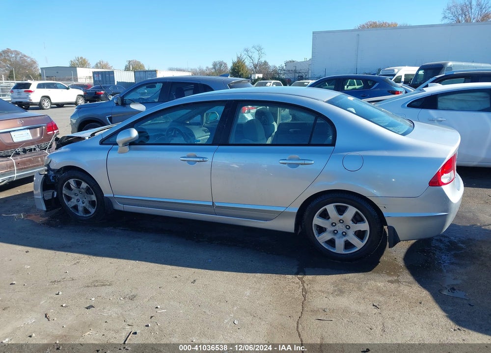 2011 HONDA CIVIC LX VIN: 19XFA1F50BE030206