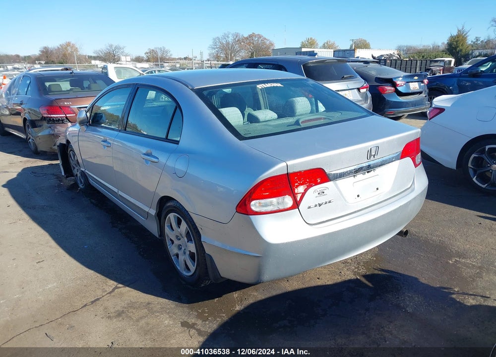 2011 HONDA CIVIC LX VIN: 19XFA1F50BE030206