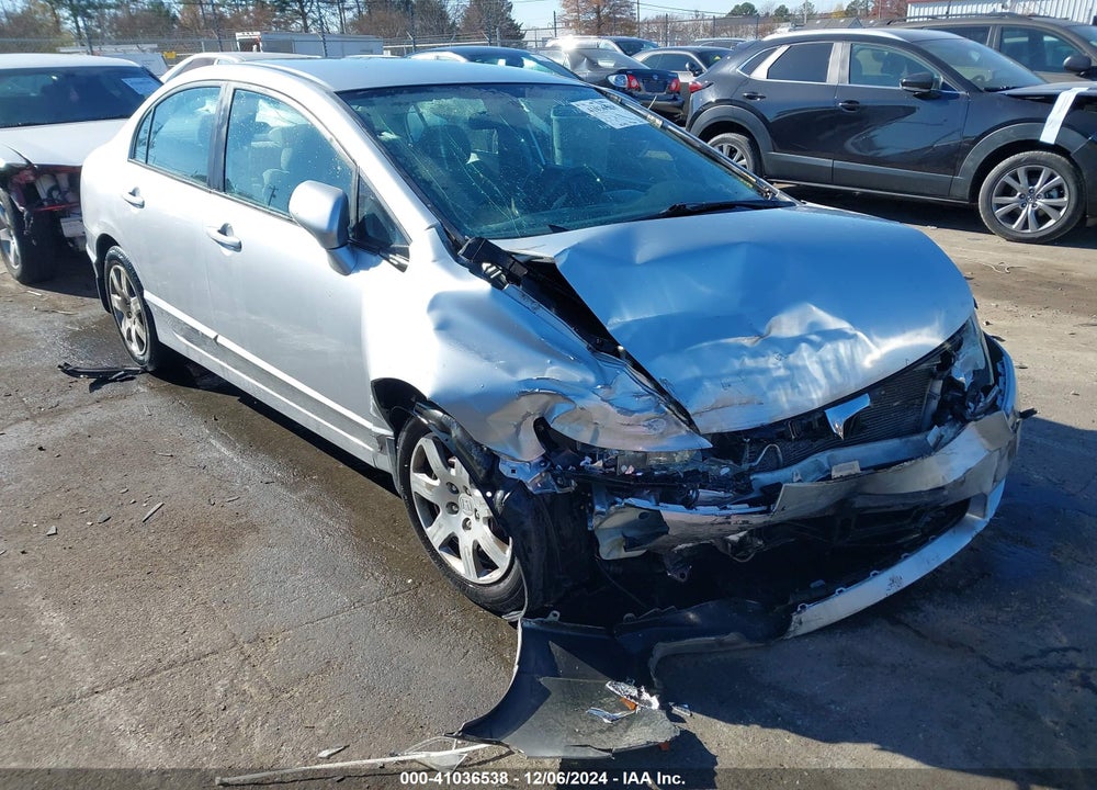 2011 HONDA CIVIC LX VIN: 19XFA1F50BE030206