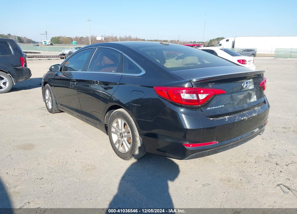 2016 HYUNDAI SONATA SE VIN: 5NPE24AFXGH427290