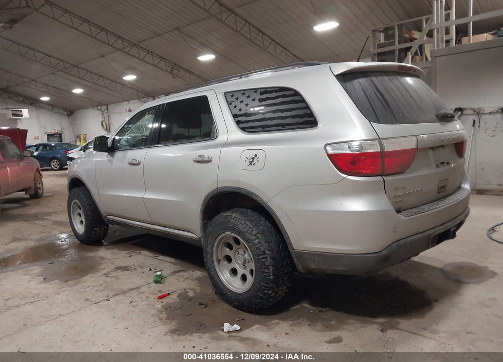 2011 DODGE DURANGO CREW VIN: 1D4RE4GGXBC508922
