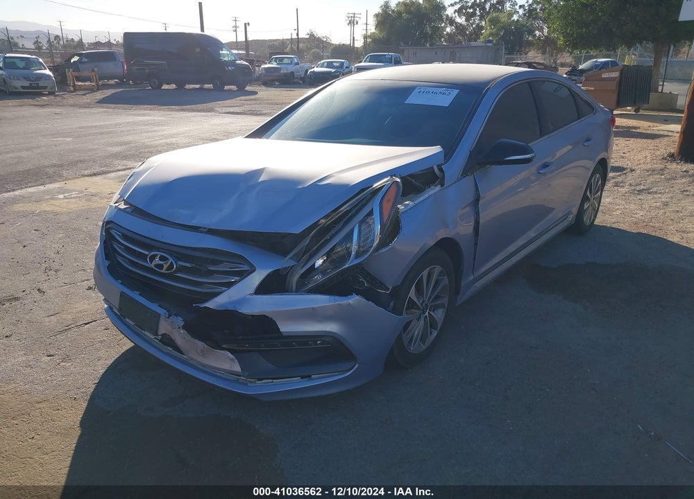 2016 HYUNDAI SONATA SPORT VIN: 5NPE34AF6GH399646