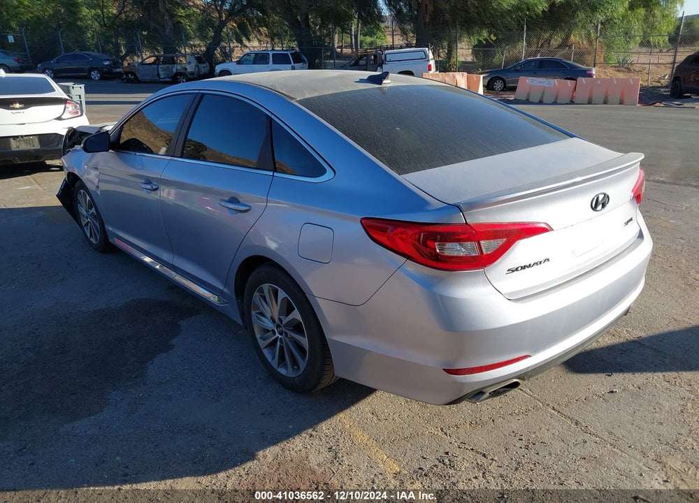 2016 HYUNDAI SONATA SPORT VIN: 5NPE34AF6GH399646