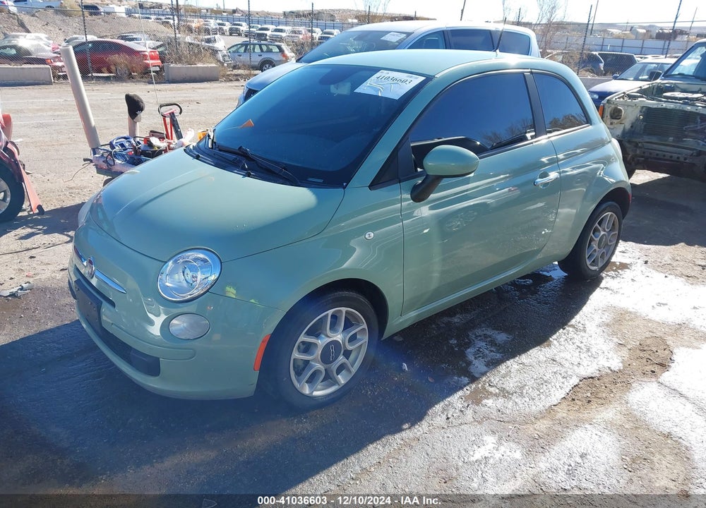 2013 FIAT 500 POP VIN: 3C3CFFAR1DT651937