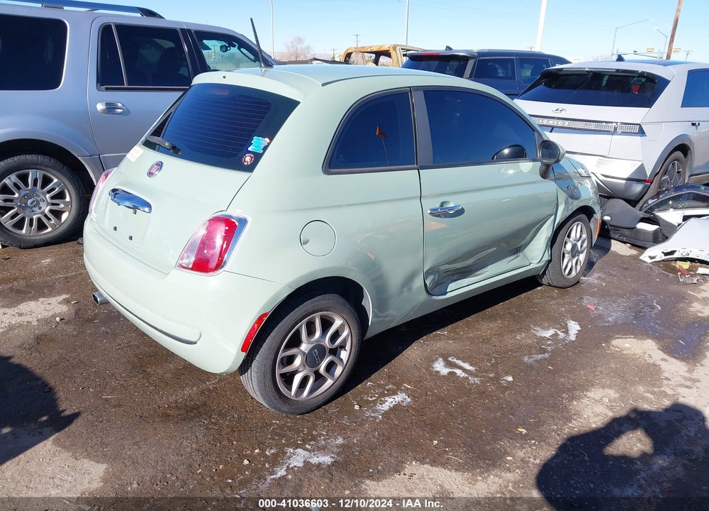 2013 FIAT 500 POP VIN: 3C3CFFAR1DT651937