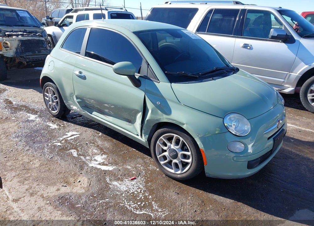 2013 FIAT 500 POP VIN: 3C3CFFAR1DT651937