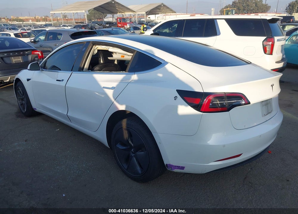 2018 TESLA MODEL 3 LONG RANGE/MID RANGE VIN: 5YJ3E1EA2JF076179
