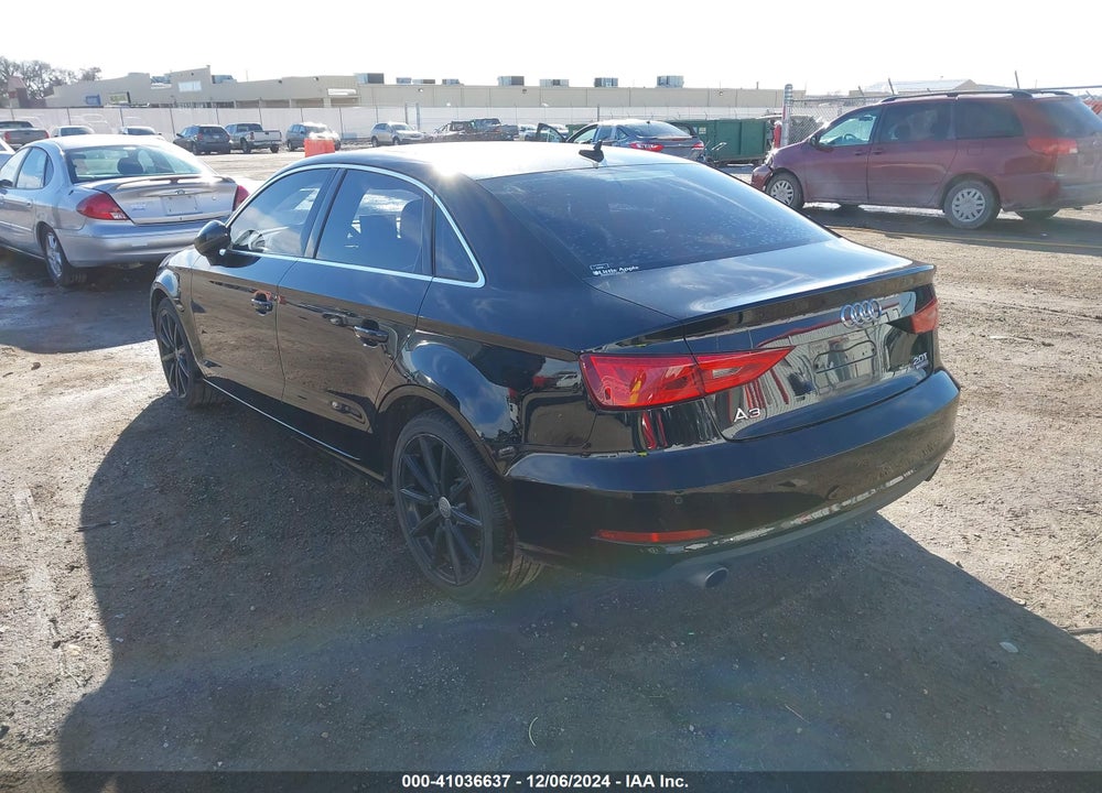2016 AUDI A3 VIN: WAUE8GFF6G1064676