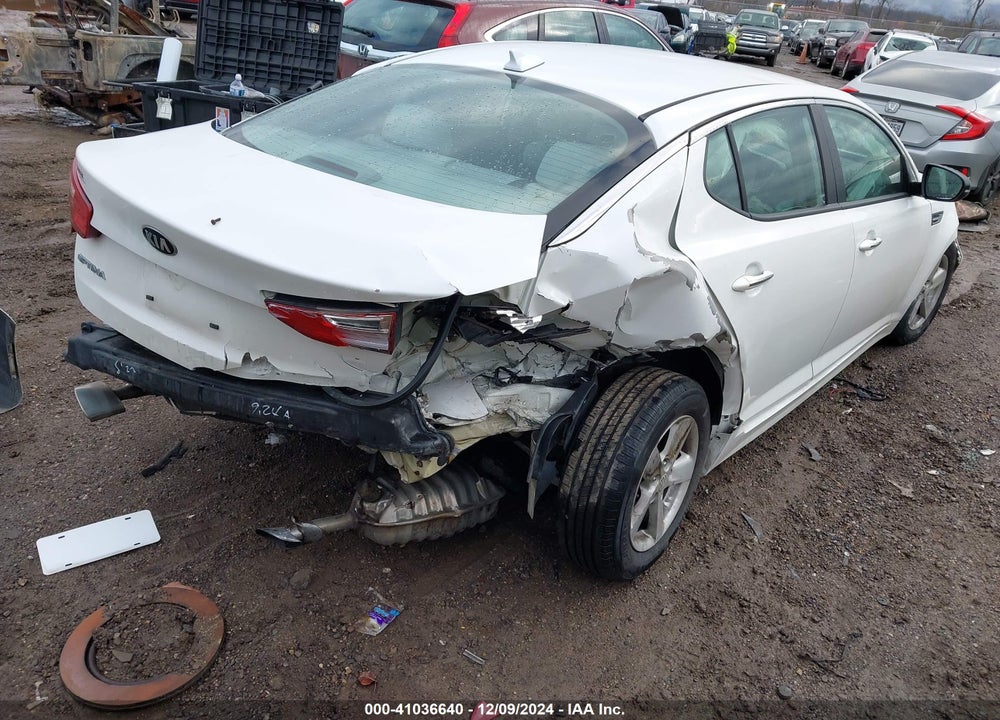 2015 KIA OPTIMA LX VIN: KNAGM4A71F5576372