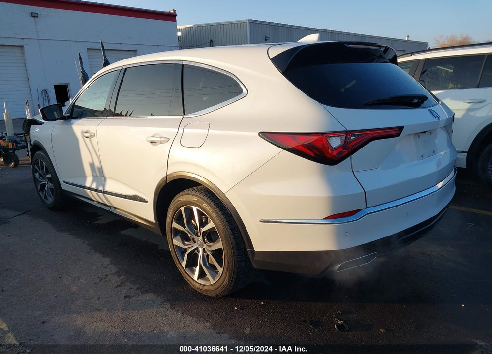2022 ACURA MDX TECHNOLOGY PACKAGE VIN: 5J8YE1H45NL004151
