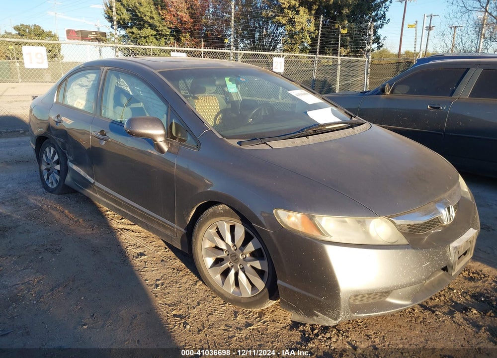2009 HONDA CIVIC EX VIN: 2HGFA16869H314465
