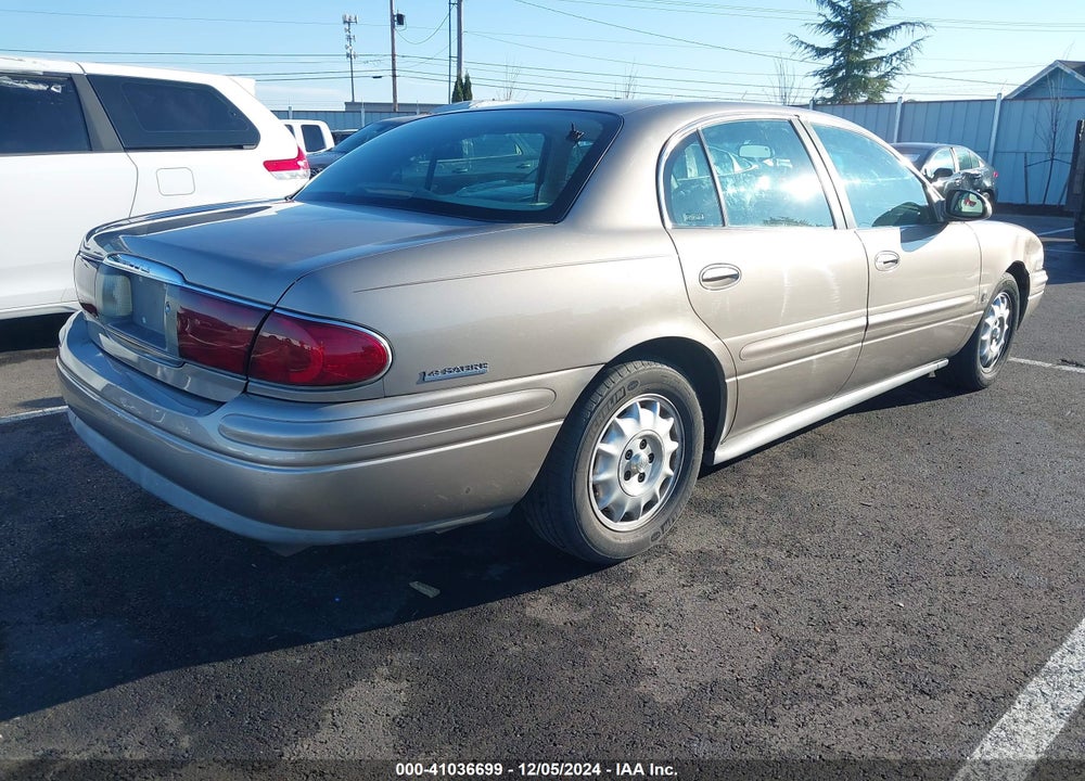 2002 BUICK LESABRE VIN: 1G4HR54K72U235066