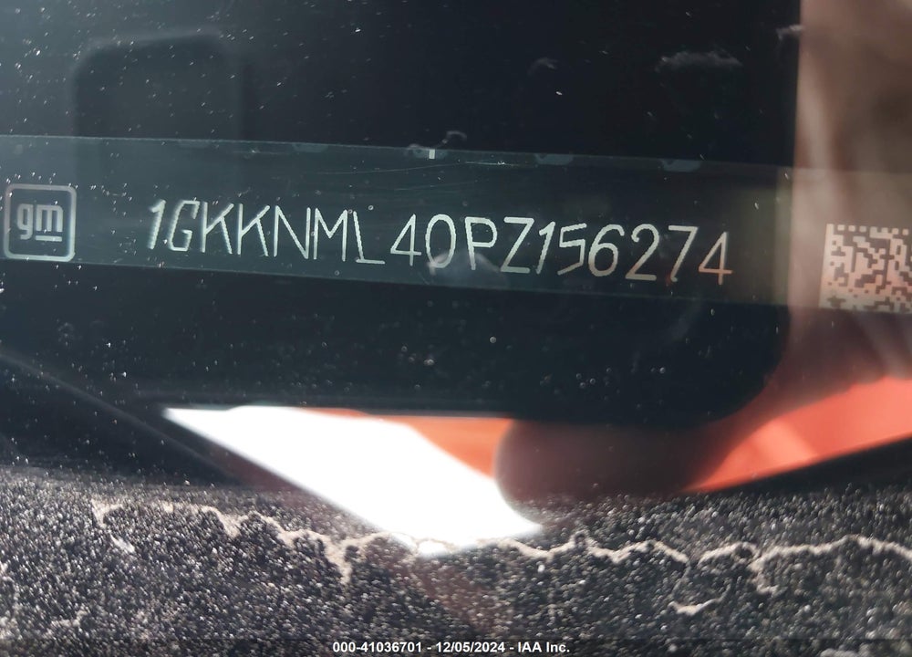 2023 GMC ACADIA FWD SLT VIN: 1GKKNML40PZ156274