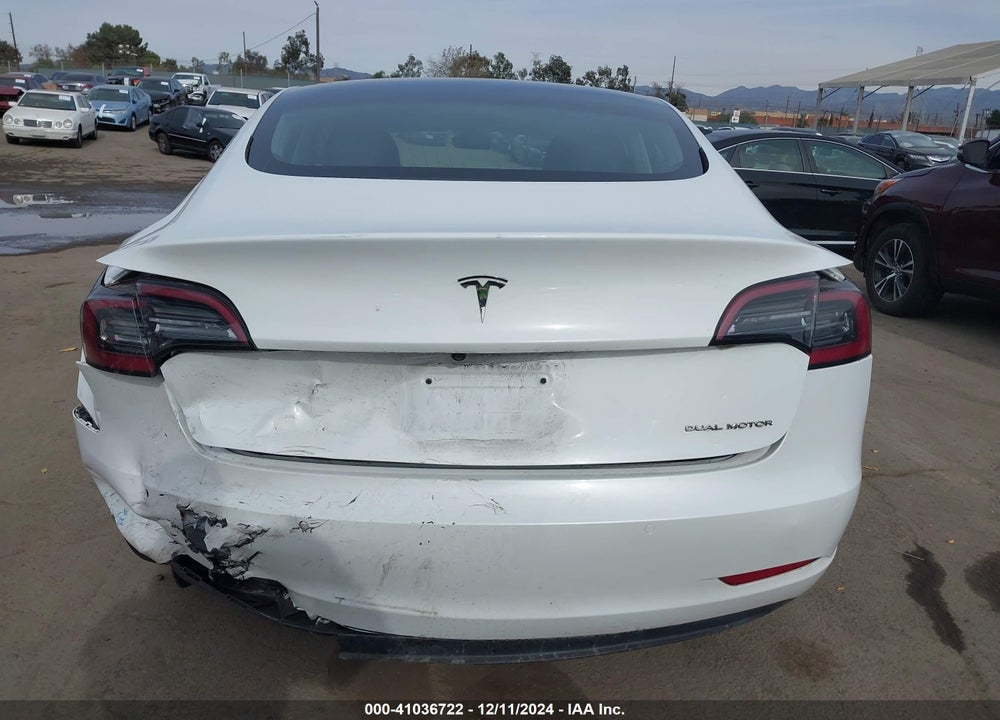 2019 TESLA MODEL 3 LONG RANGE/PERFORMANCE VIN: 5YJ3E1EB7KF510803