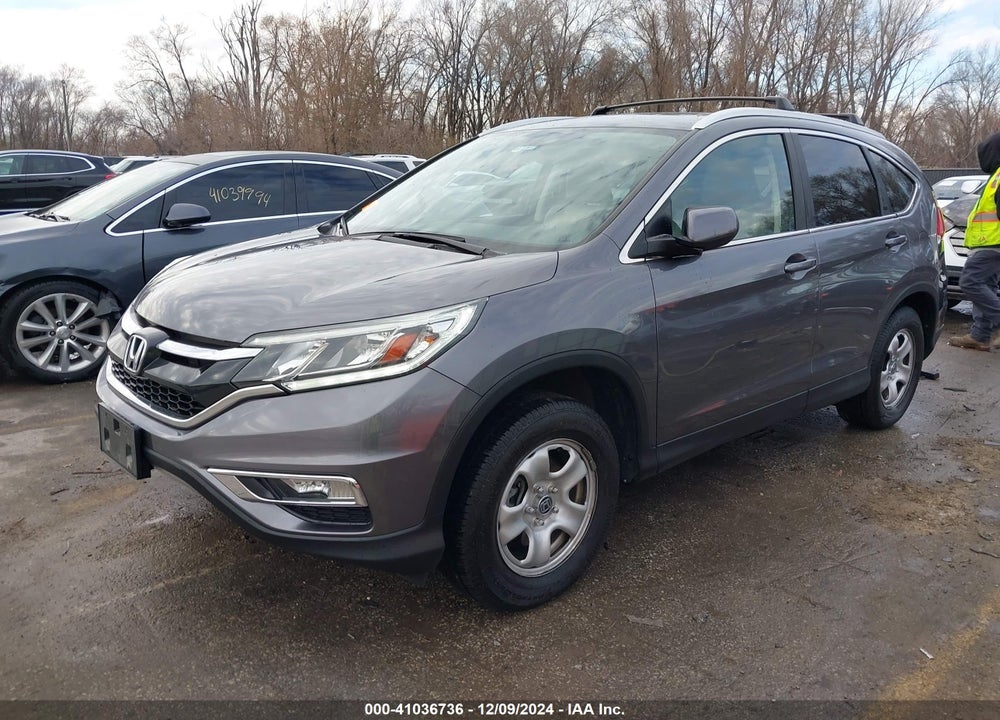 2015 HONDA CR-V EX-L VIN: 2HKRM4H76FH618195