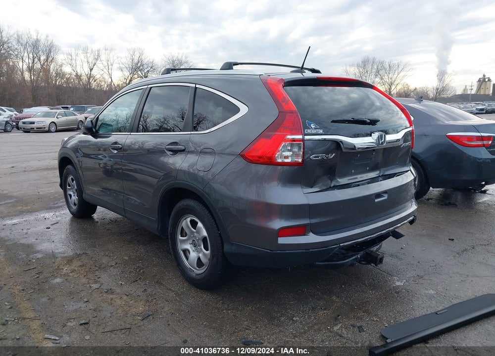 2015 HONDA CR-V EX-L VIN: 2HKRM4H76FH618195