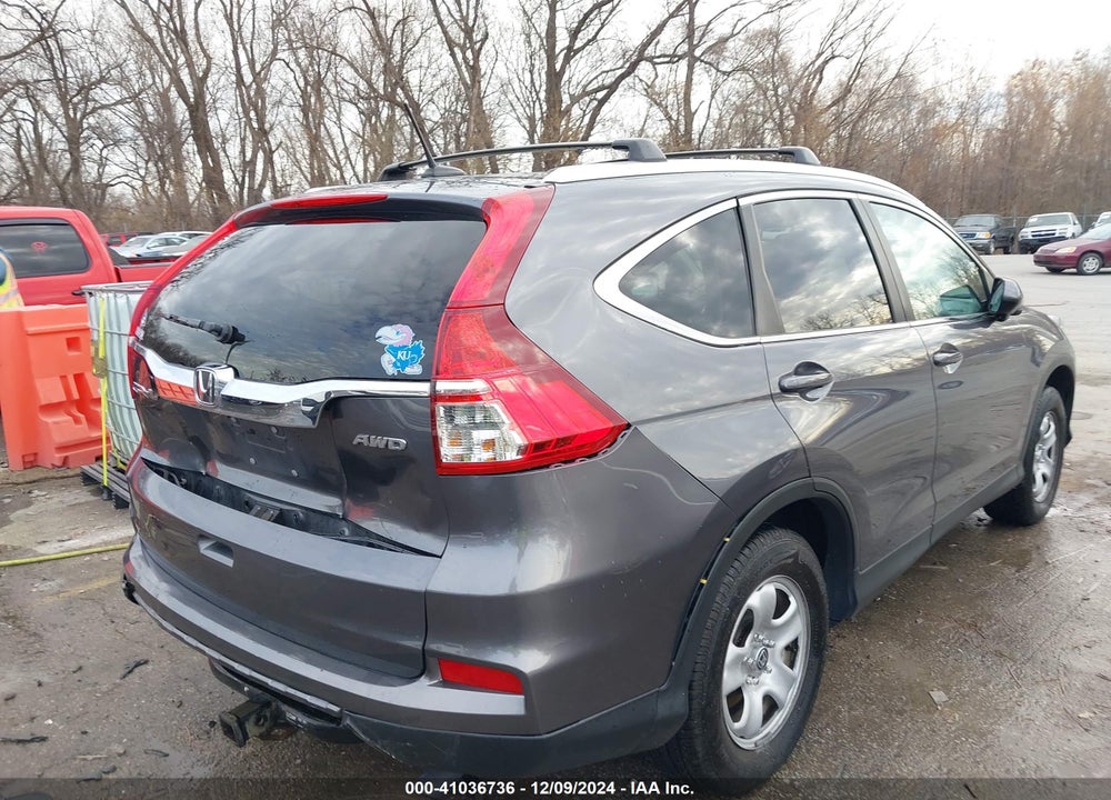2015 HONDA CR-V EX-L VIN: 2HKRM4H76FH618195