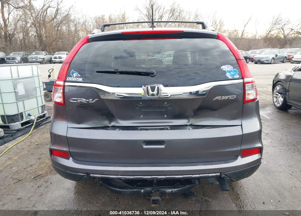 2015 HONDA CR-V EX-L VIN: 2HKRM4H76FH618195